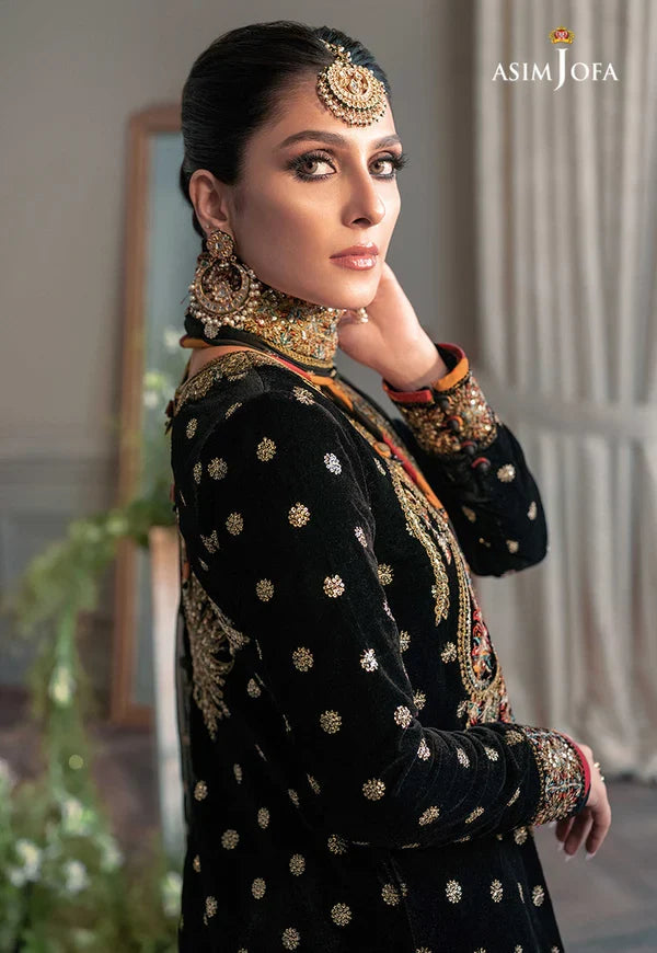 Asim Jofa - The Ayeza Edit Makhmal Royal Velvet Collection Unstitched 3 Pc