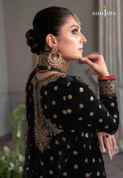 Asim Jofa - The Ayeza Edit Makhmal Royal Velvet Collection Unstitched 3 Pc