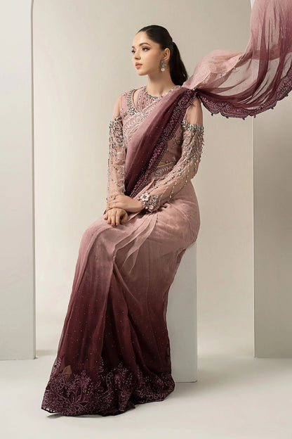 Maria.B Luxury Pure Chiffon Embroidered 3 Piece Unstitched