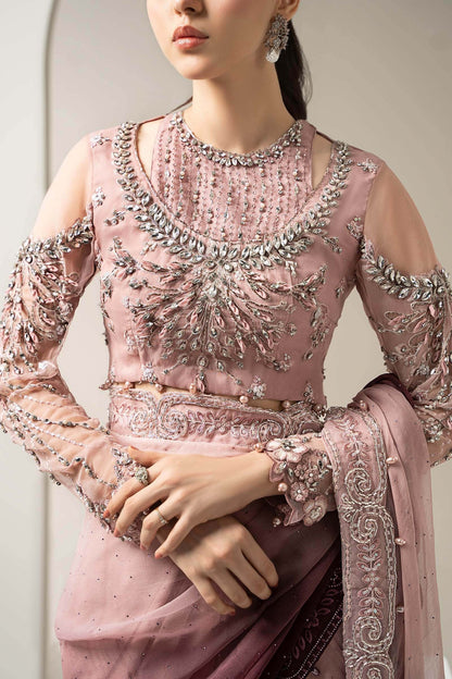 Maria.B Luxury Pure Chiffon Embroidered 3 Piece Unstitched