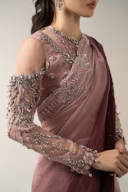 Maria.B Luxury Pure Chiffon Embroidered 3 Piece Unstitched