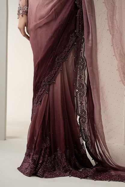 Maria.B Luxury Pure Chiffon Embroidered 3 Piece Unstitched