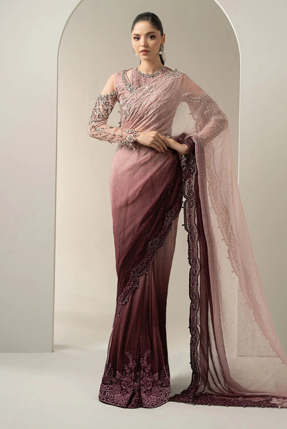 Maria.B Luxury Pure Chiffon Embroidered 3 Piece Unstitched