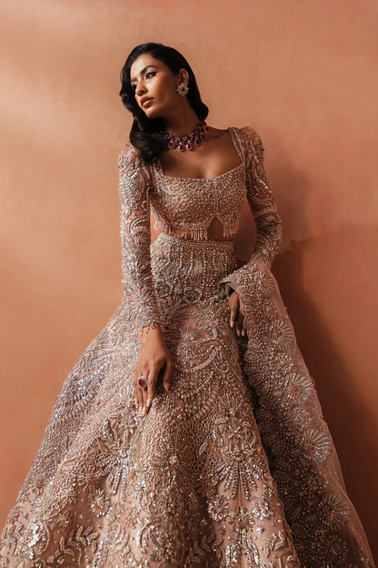 Soraya Catherine 01 Luxury Net Hand Emblishment Unstitched Collection
