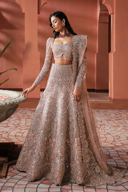 Soraya Catherine 01 Luxury Net Hand Emblishment Unstitched Collection