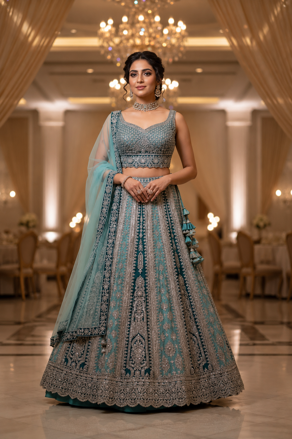 Bin Ilyas Luxury Raw Silk Embroidered Hand Emblishment Collection