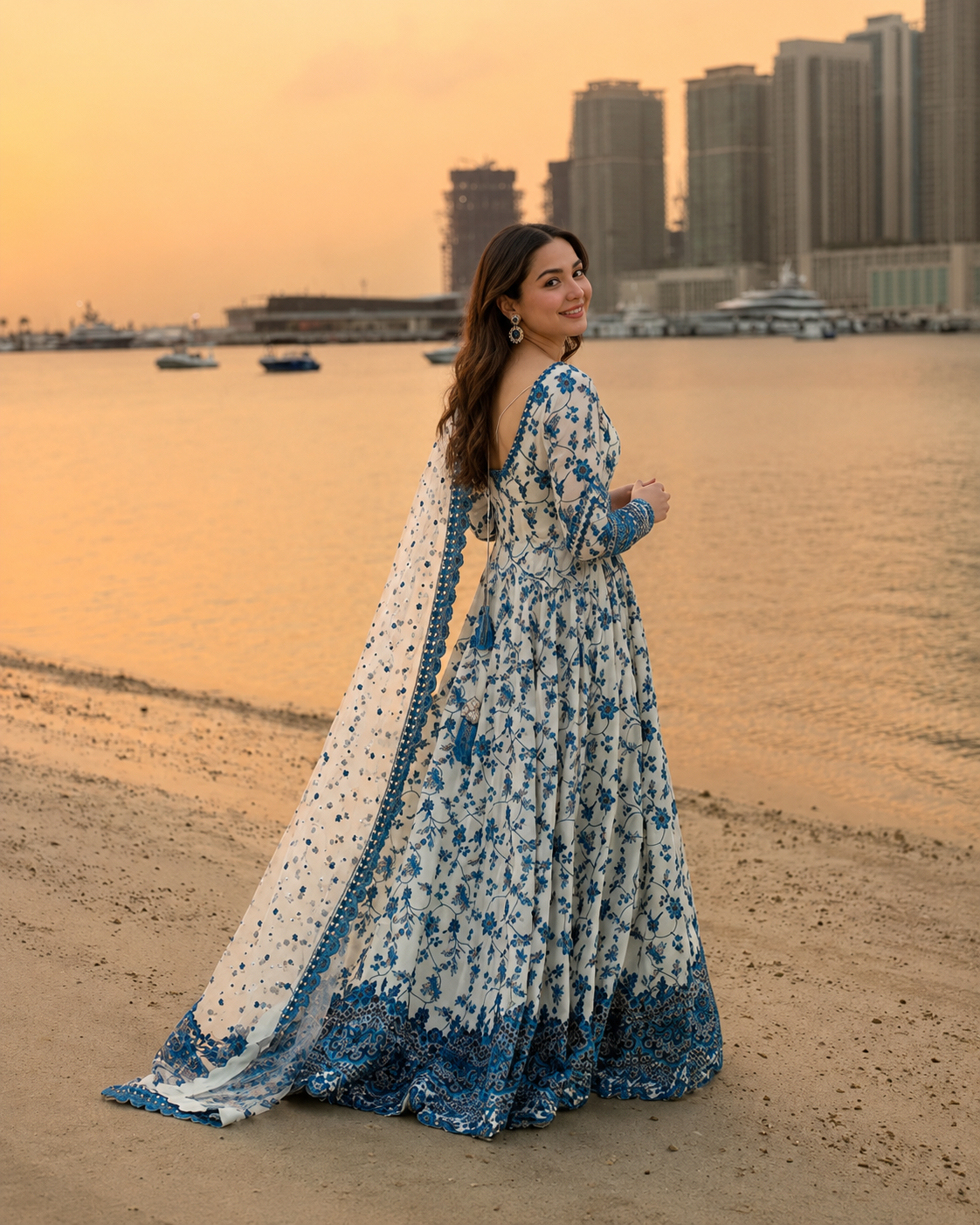 FZ Luxury Lawn Embroidered