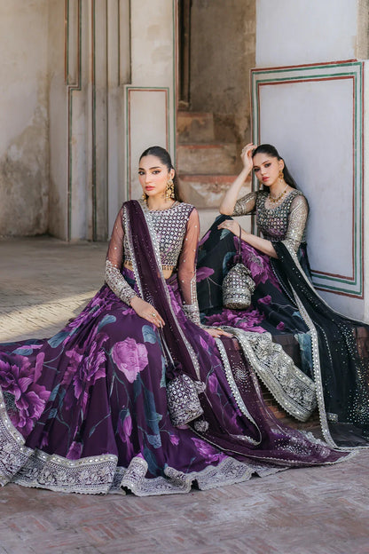 Iznik Luxury Chiffon Embroidered Collection Unstitched
