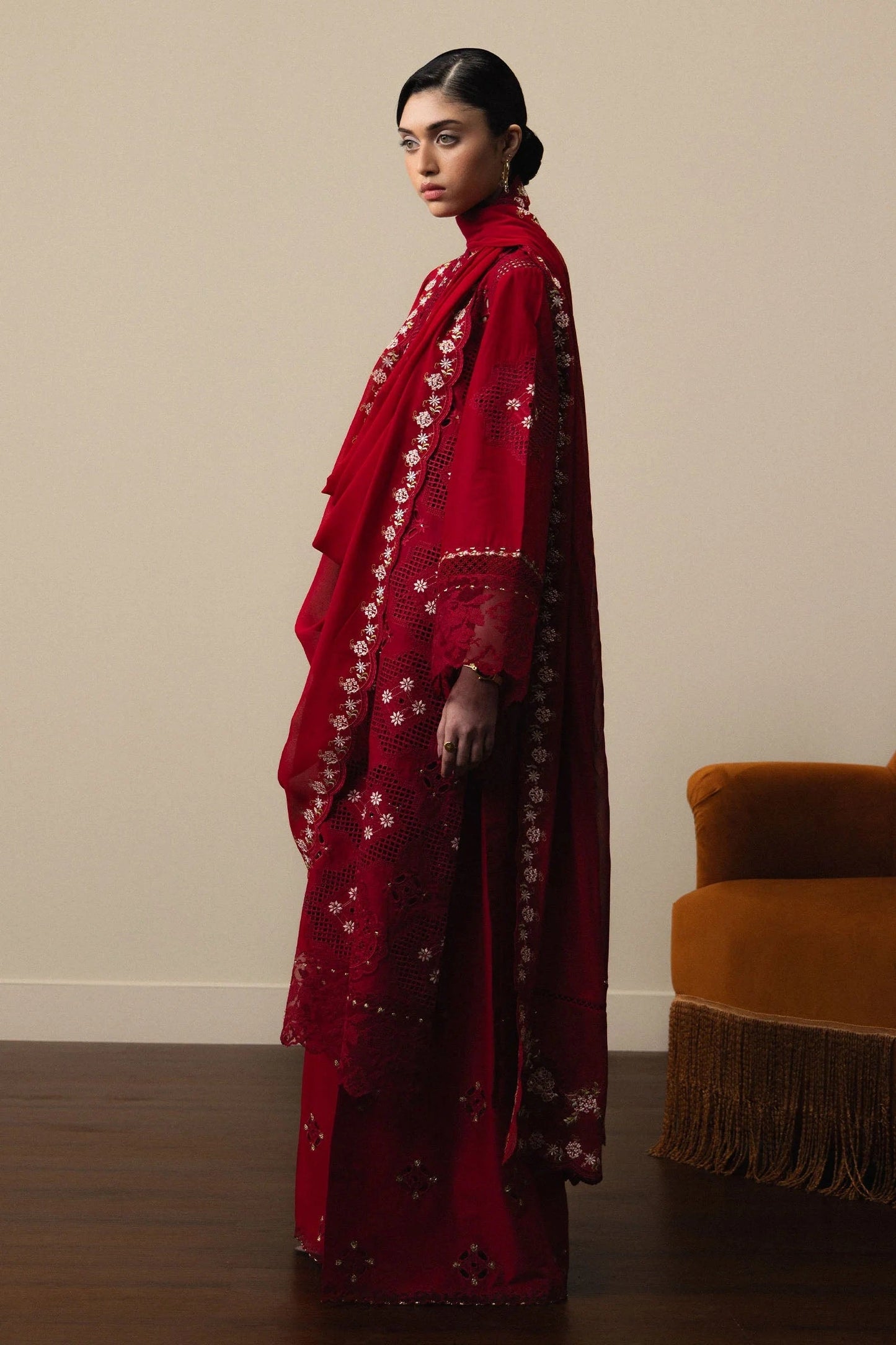 Zara Shahjahan - Lawn Embroidered 3 Piece Unstitched - AKARI