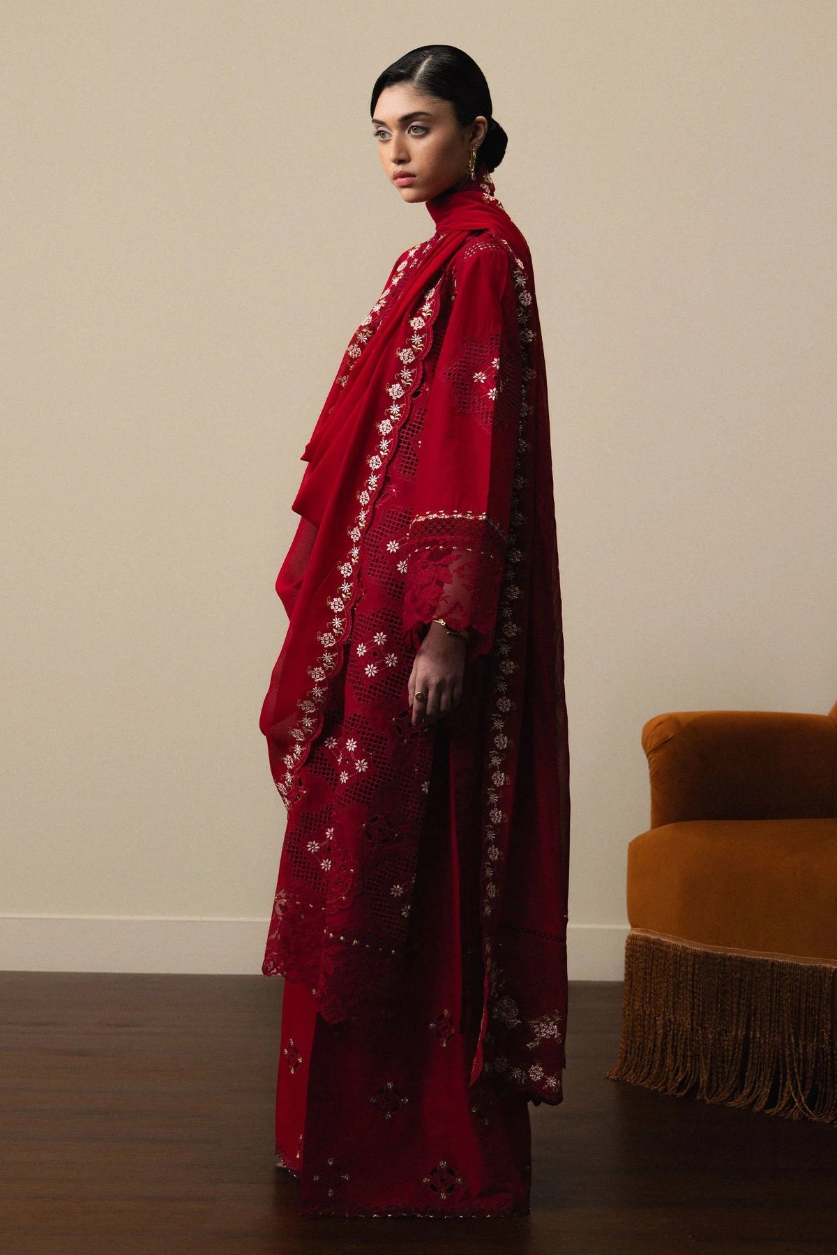 Zara Shahjahan - Lawn Embroidered 3 Piece Unstitched - AKARI