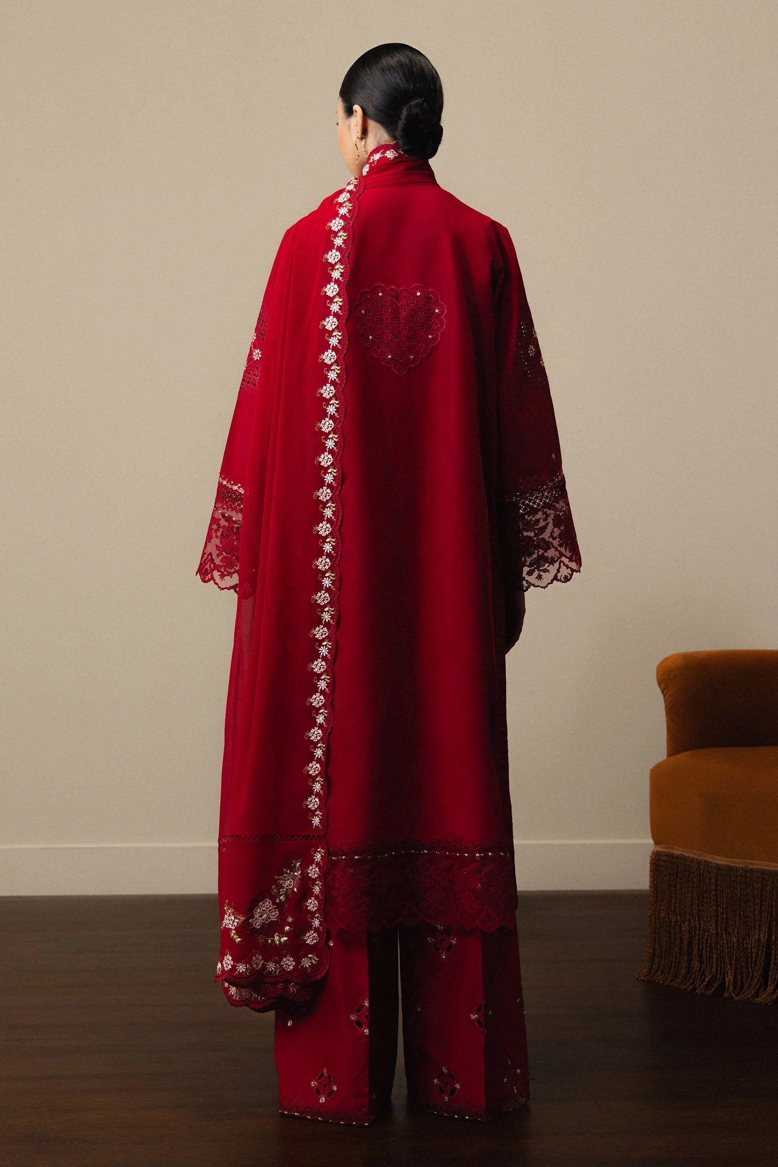 Zara Shahjahan - Lawn Embroidered 3 Piece Unstitched - AKARI