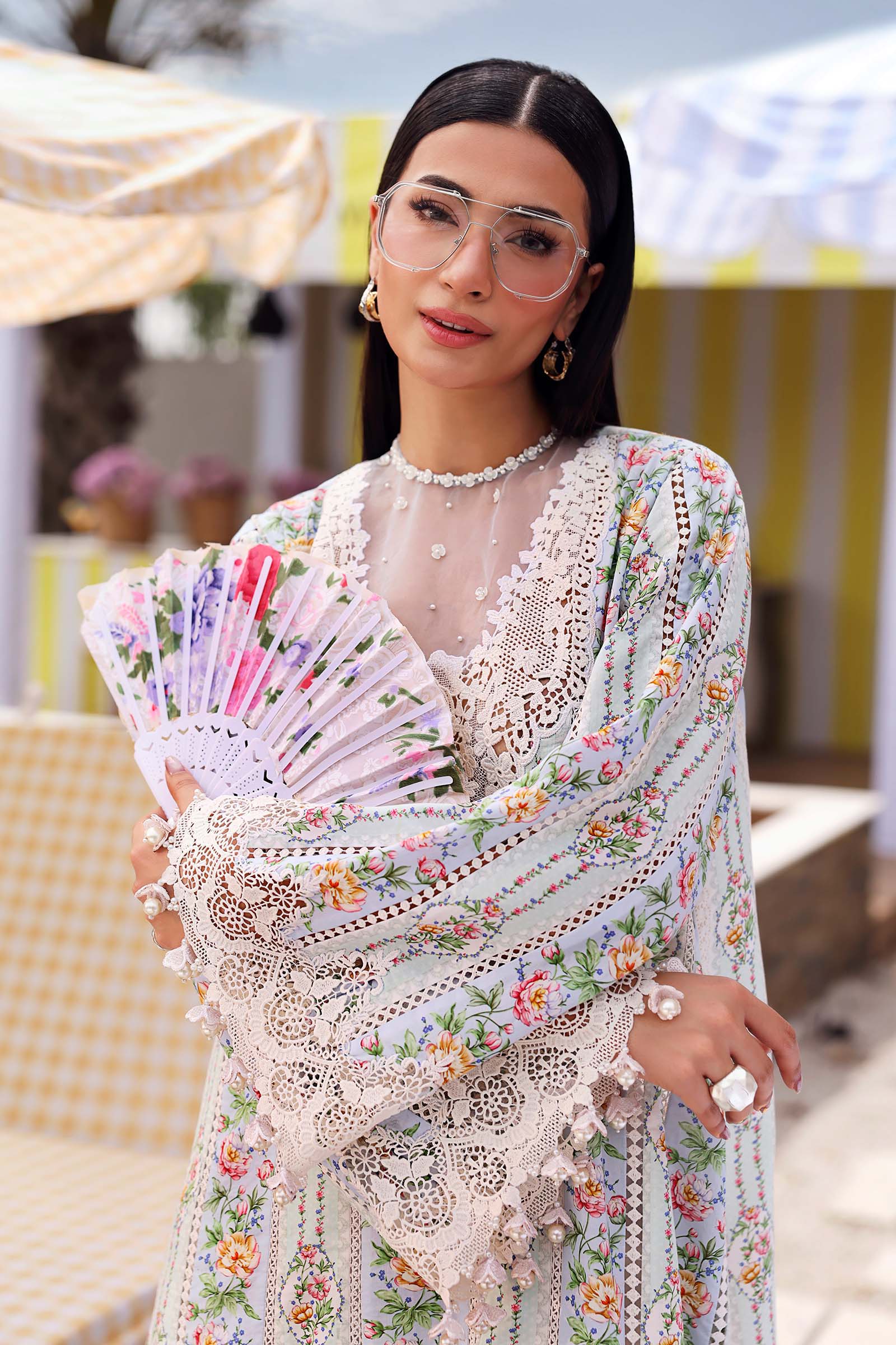 Maria B Luxury Embroidered Lawn 3Pc Unstitched Suit