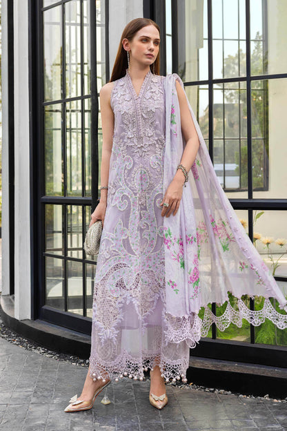 Maria B Luxury Embroidered Lawn 3Pc Unstitched Suit