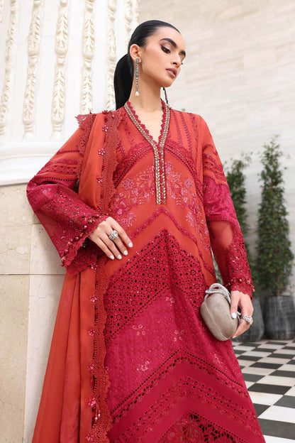 Maria B Luxury Embroidered Lawn 3Pc Unstitched / Stitched Suit