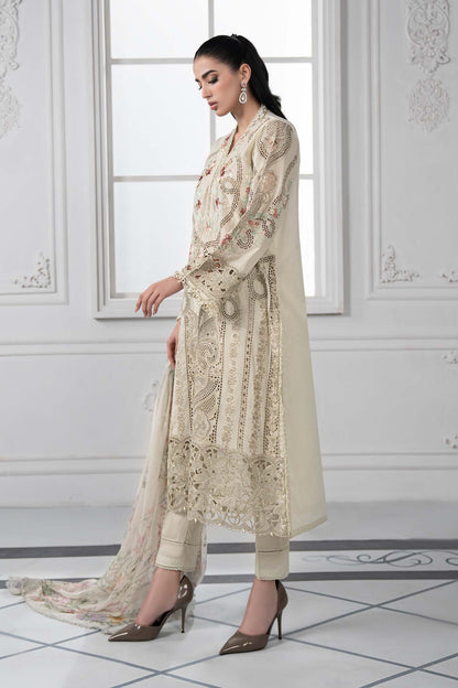 Maria.B Luxury Lawn Embroidered 3 Piece Unstitched Eid Collection