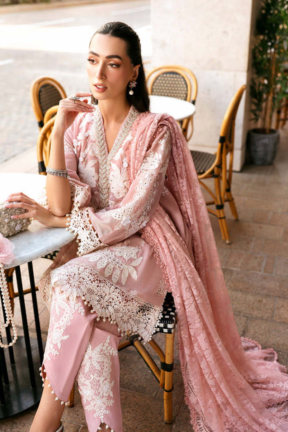 Maria.B Luxury Lawn Unstitched Embroidered 3Pc Suit D