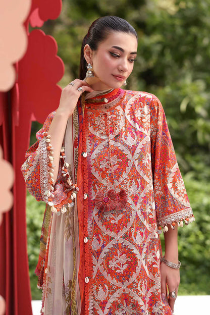 Maria B Luxury Embroidered Lawn 3Pc Unstitched Suit