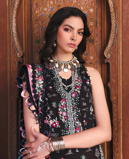 Republic WomensWear Reine Luxury Embroidered Lawn Unstitched 3Pc Suit D - Elia