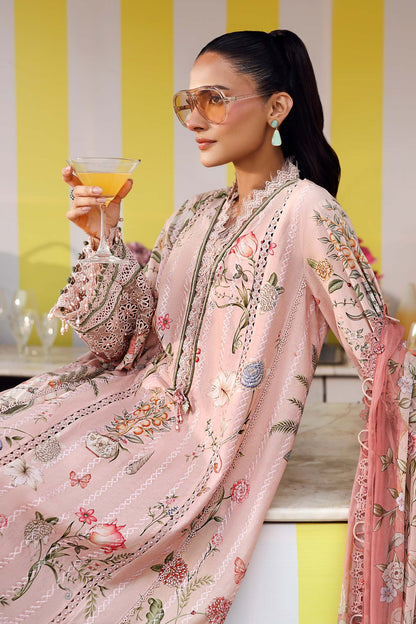 Maria B Luxury Embroidered Lawn 3Pc Unstitched Suit