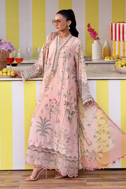 Maria B Luxury Embroidered Lawn 3Pc Unstitched Suit