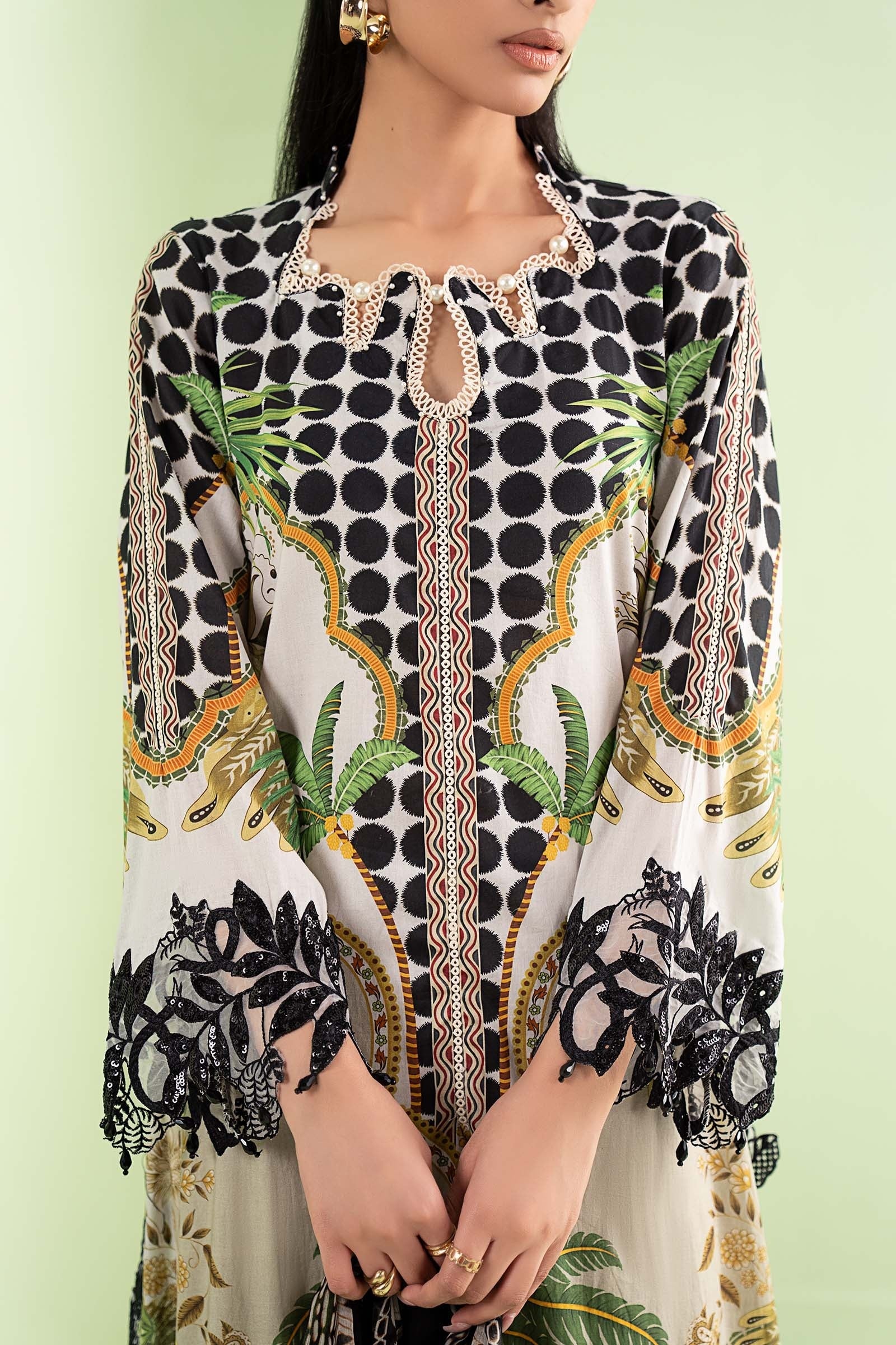 Maria.B - Luxury Lawn Embroidered Unstitched 3 Piece