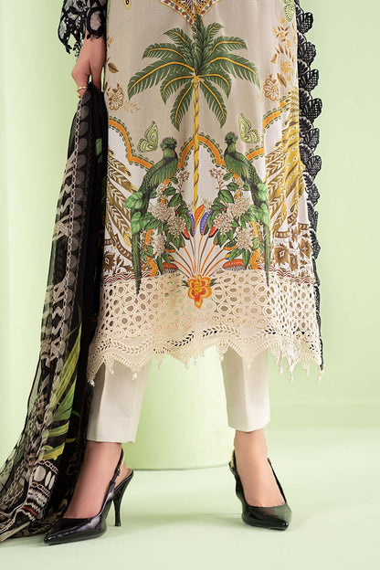 Maria.B - Luxury Lawn Embroidered Unstitched 3 Piece