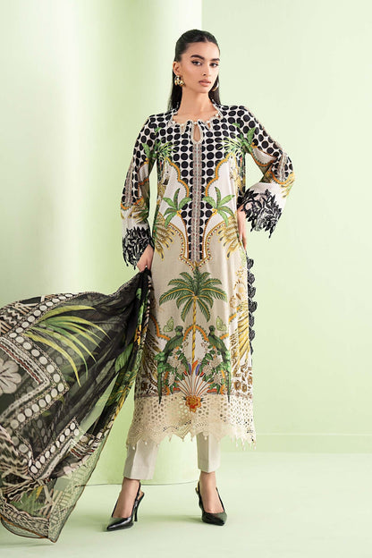 Maria.B - Luxury Lawn Embroidered Unstitched 3 Piece