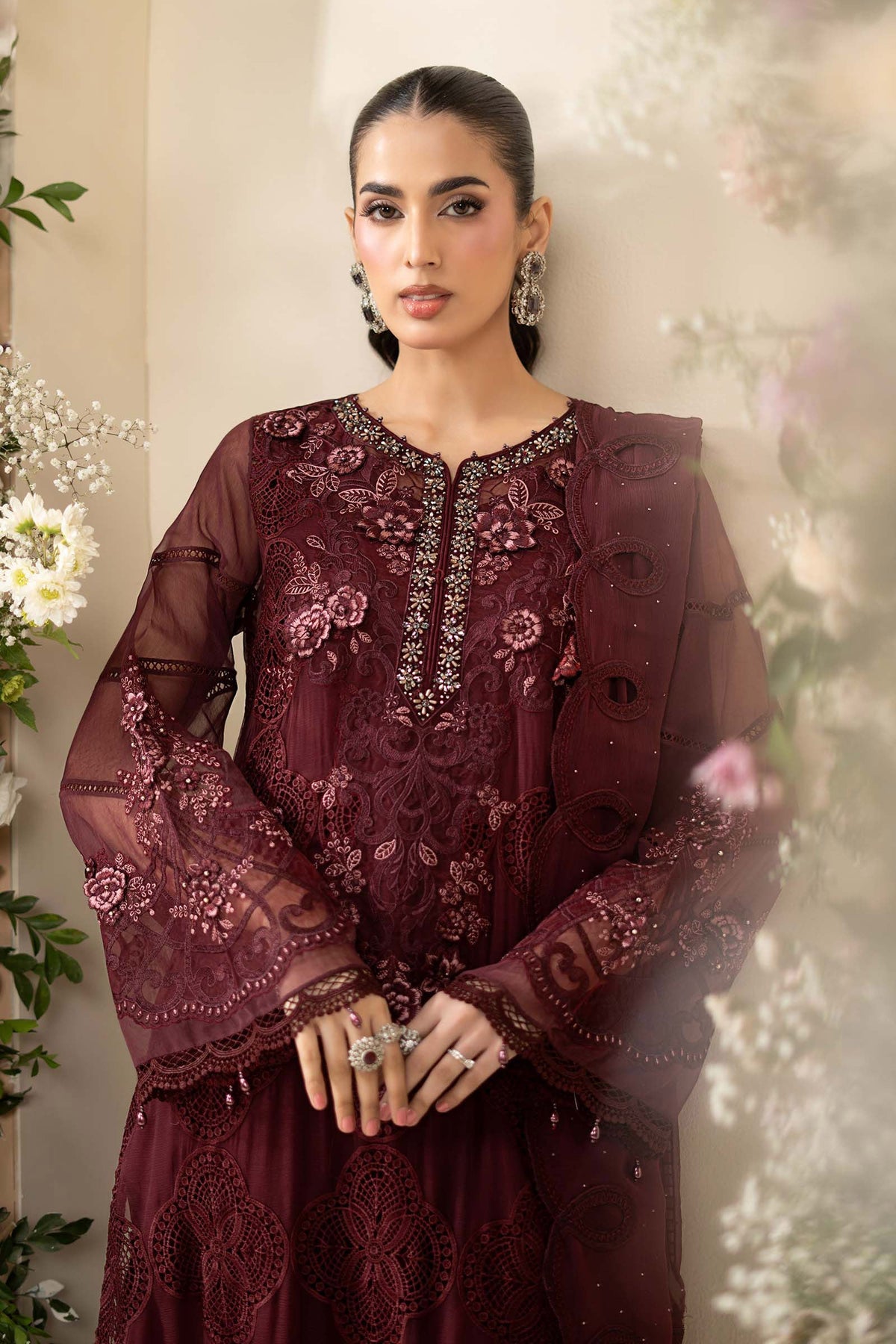 Maria.B Luxury Chiffon Embroidered Collection