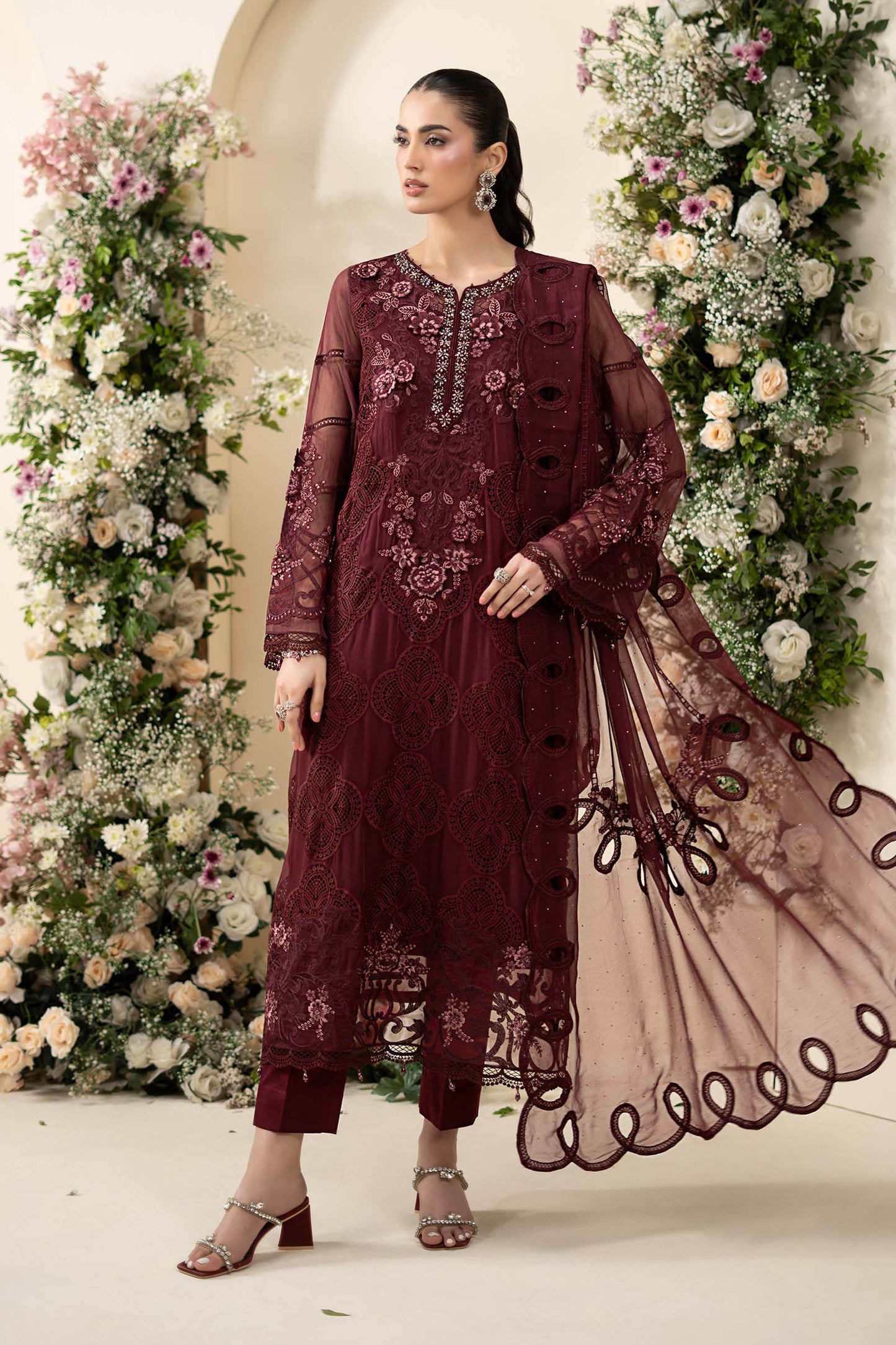 Maria.B Luxury Chiffon Embroidered Collection