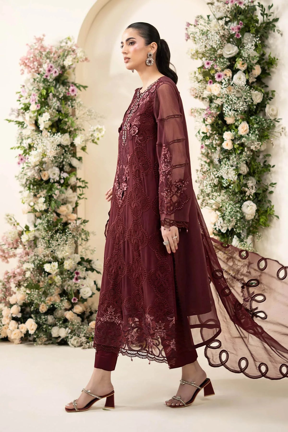 Maria.B Luxury Chiffon Embroidered Collection