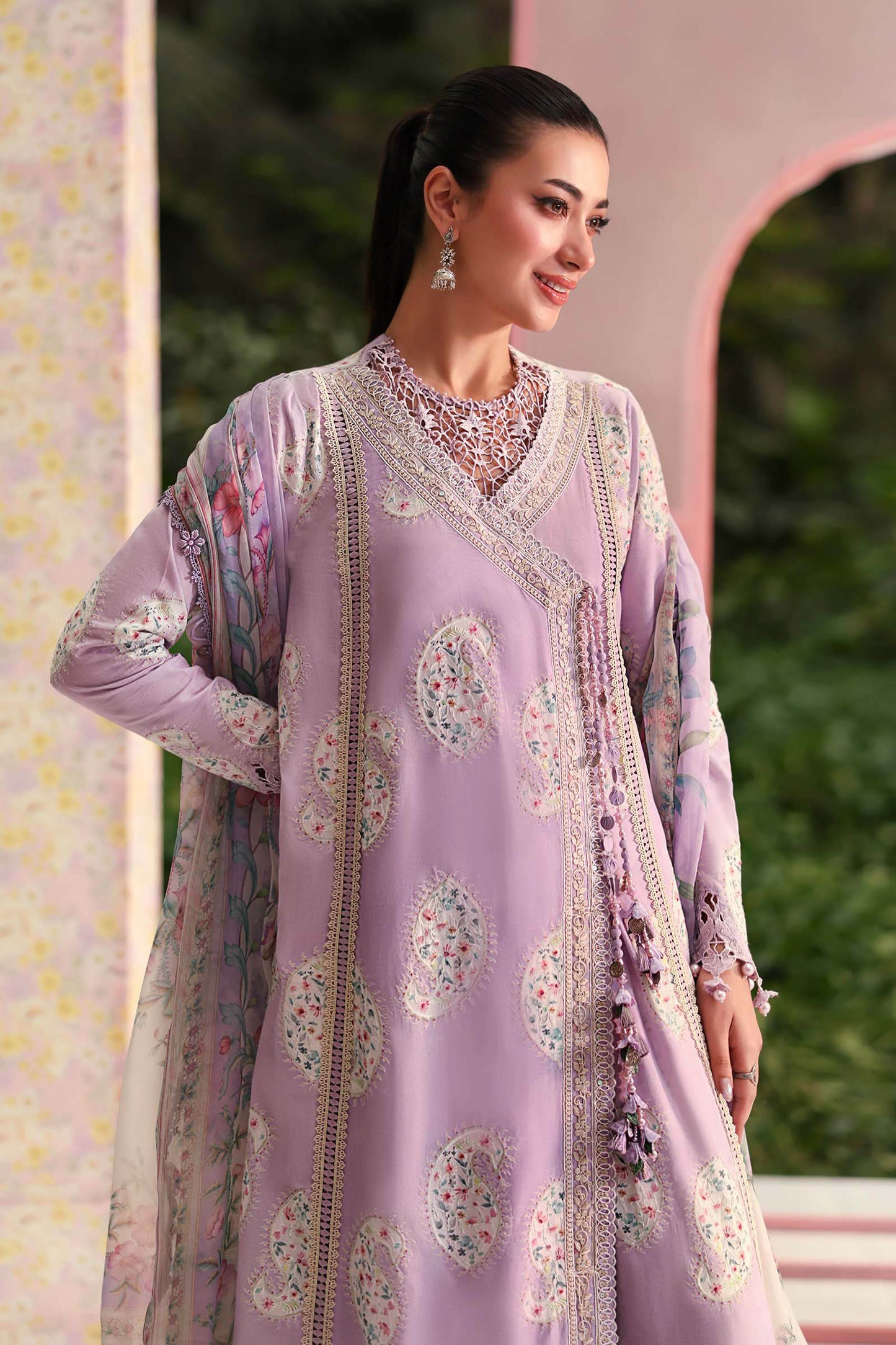 Maria B Luxury Embroidered Lawn 3Pc Unstitched Suit