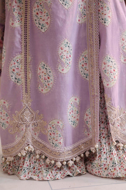 Maria B Luxury Embroidered Lawn 3Pc Unstitched Suit
