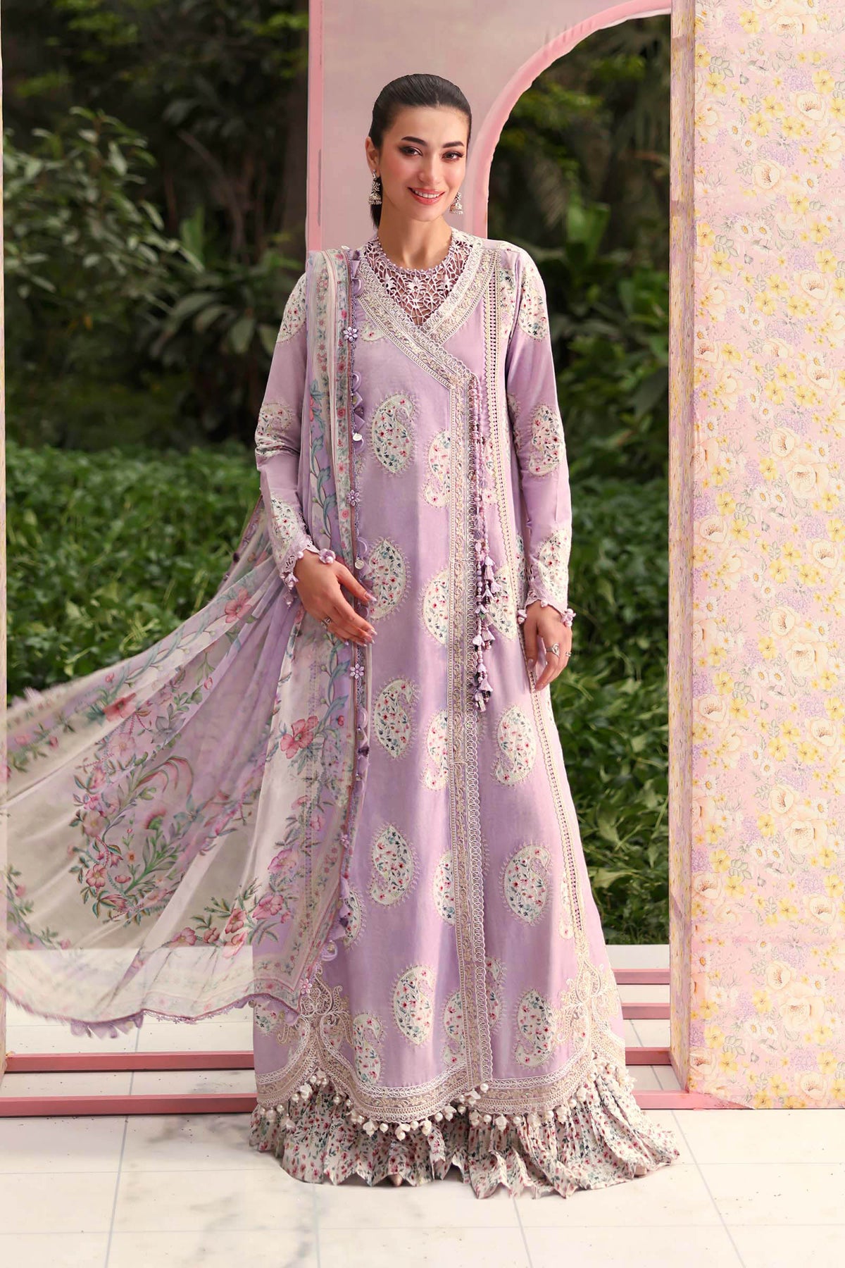 Maria B Luxury Embroidered Lawn 3Pc Unstitched Suit