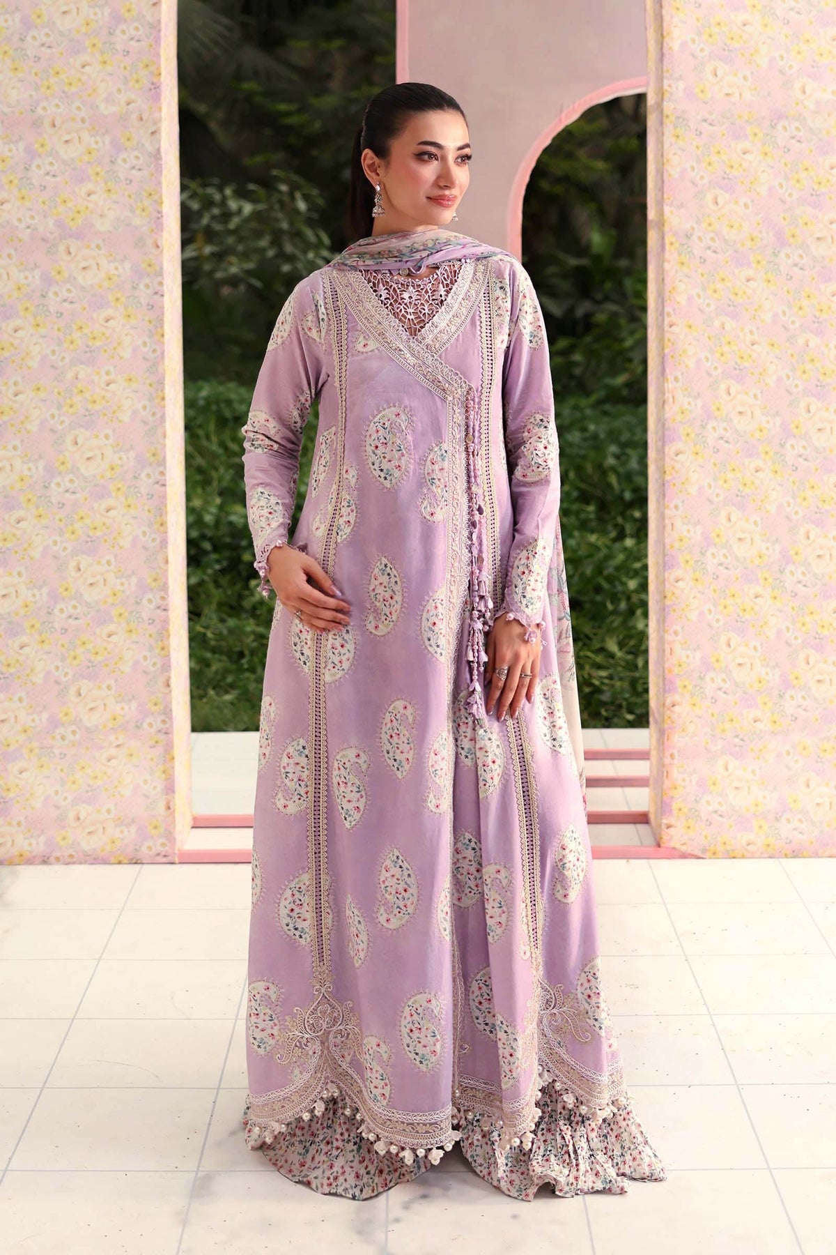 Maria B Luxury Embroidered Lawn 3Pc Unstitched Suit