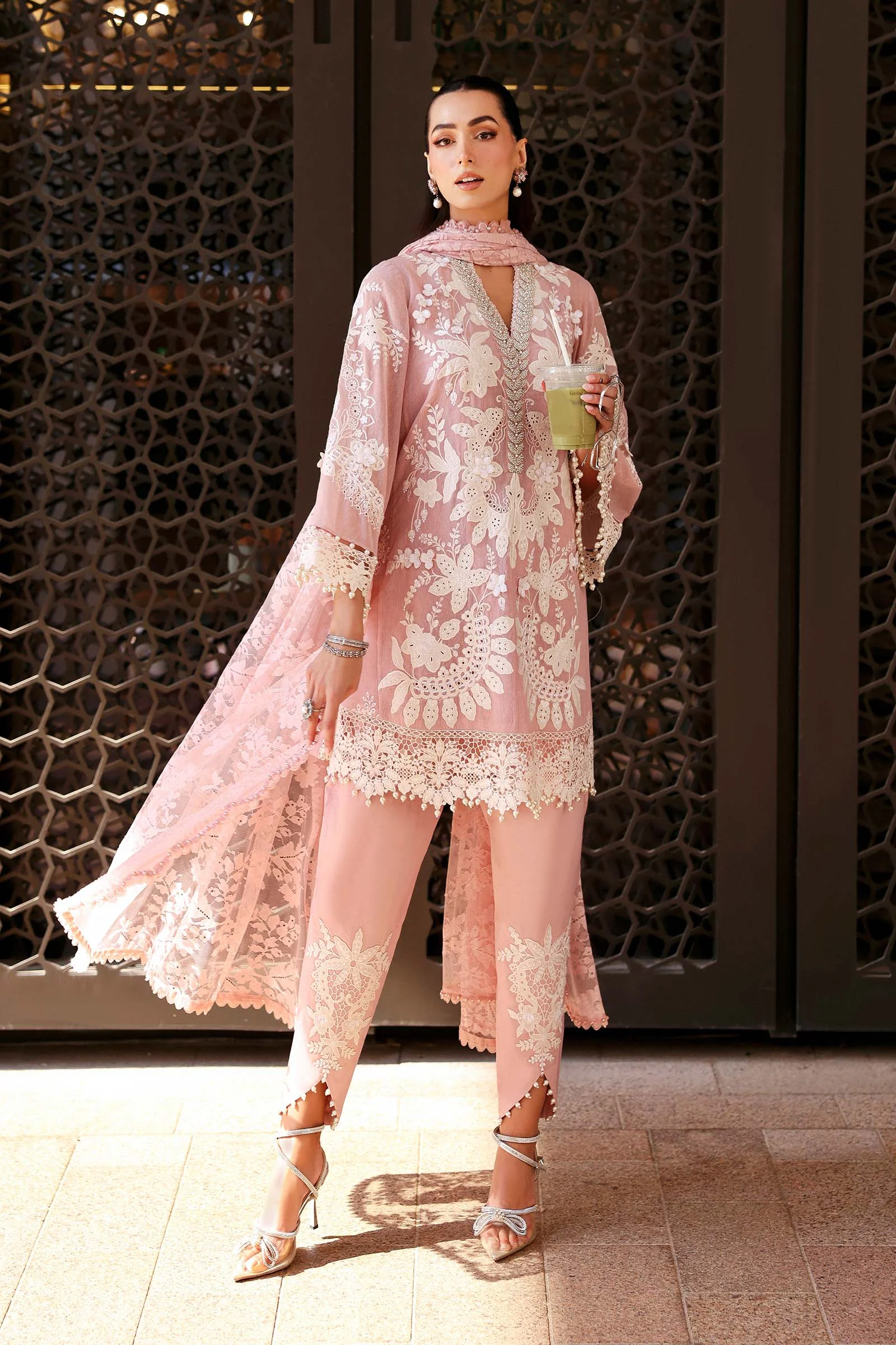 Maria.B Luxury Lawn Unstitched Embroidered 3Pc Suit D