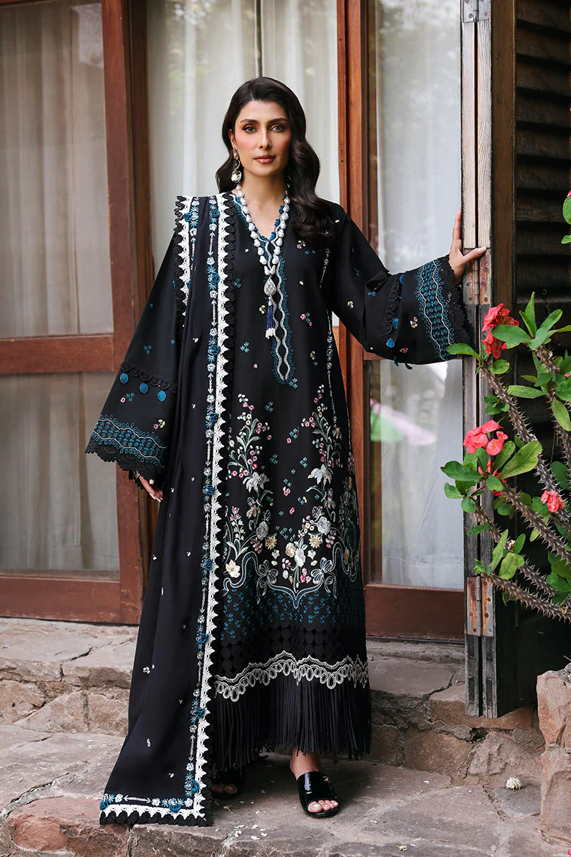 Republic WomensWear Talia Embroidered Lawn Unstitched 3Pc Suit D5 - B ZARAE