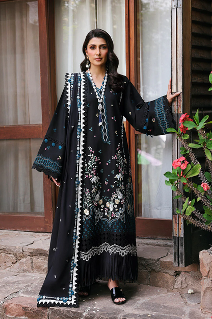 Republic WomensWear Talia Embroidered Lawn Unstitched 3Pc Suit D5 - B ZARAE