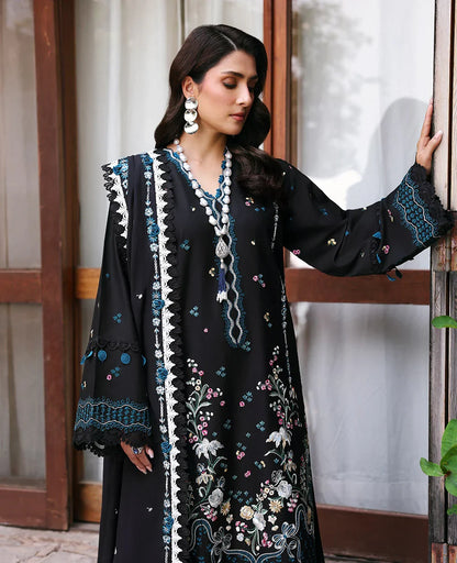 Republic WomensWear Talia Embroidered Lawn Unstitched 3Pc Suit D5 - B ZARAE