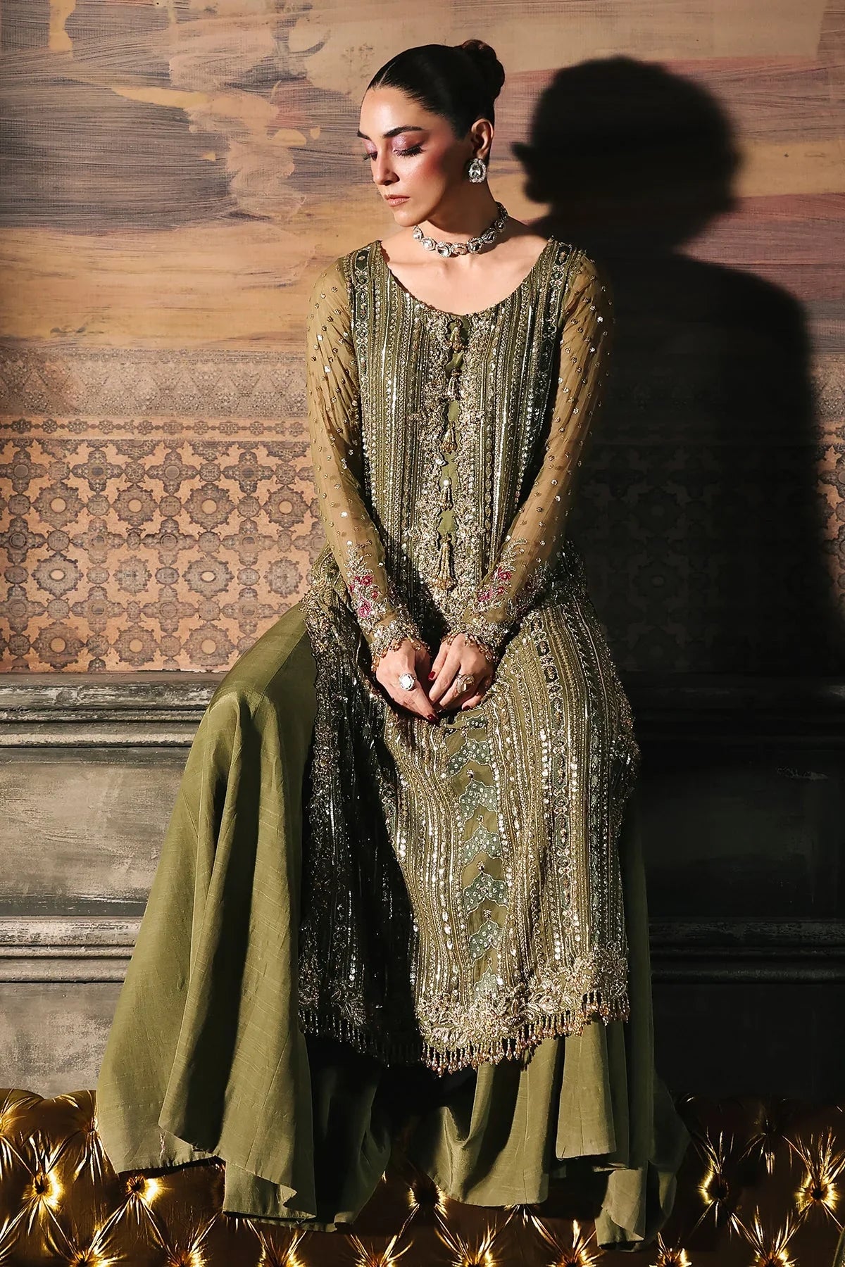 Charizma Dastan - e - Jashan Luxury Chiffon Unstitched 3Pc Suit