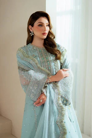 Alizeh Luxury Embroidered Organza Unstitched 3Pc Orla