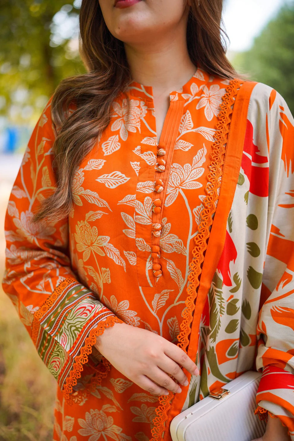 Aneelas - Lawn Embroidered 3 Piece Unstitched
