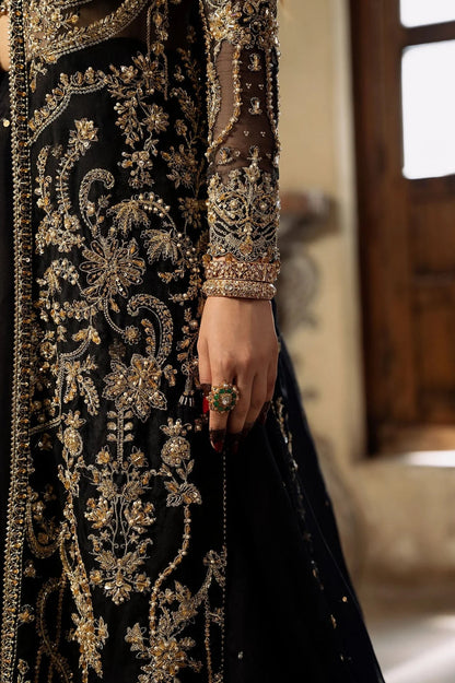 Kanwal Malik Luxury Organza Embroidered 3 Piece Unsticthed - Shahtaj