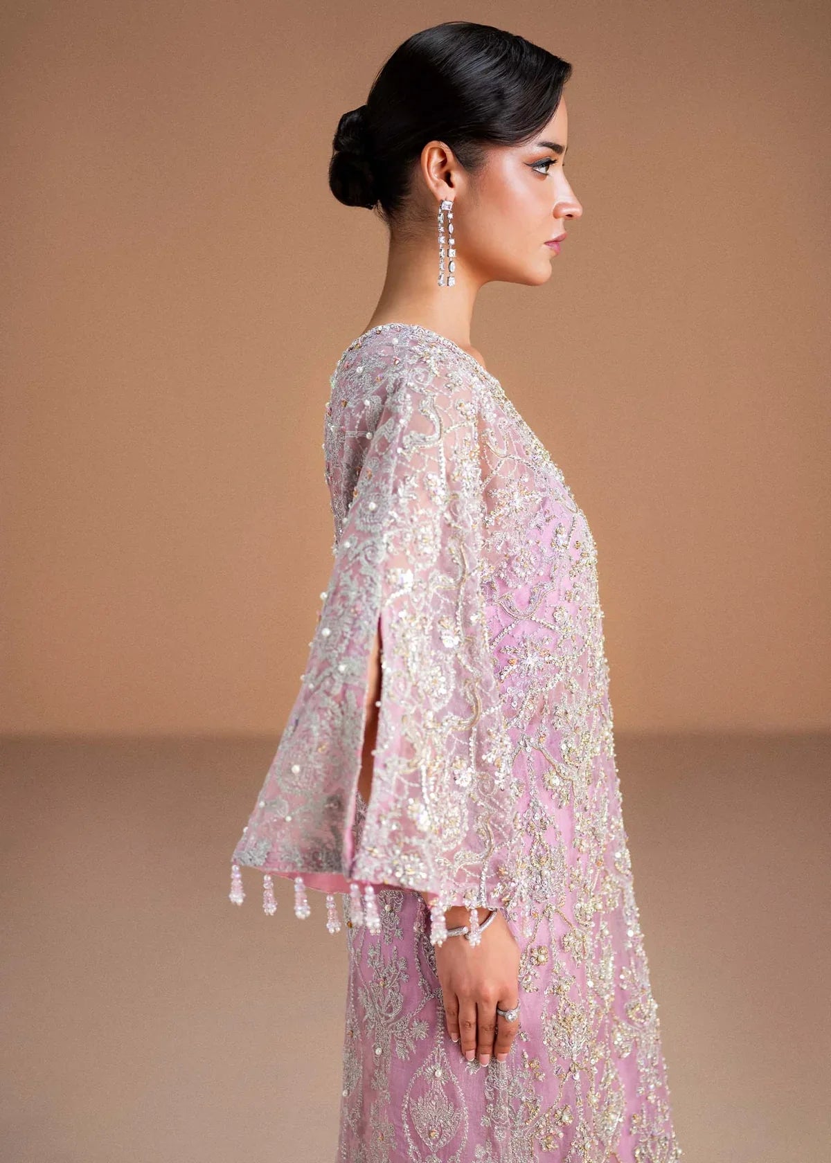 Kanwal Malik Nysa Wedding Festive Luxury Embroidered Lava Silk Silk DINA