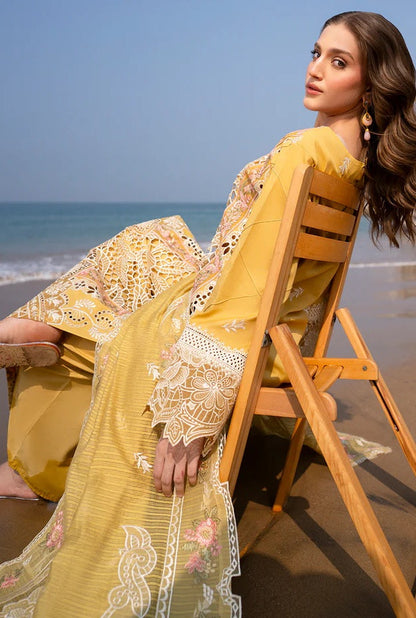 Mahnur Dahlia - Luxury Lawn Embroidered 3 Piece Unstitched