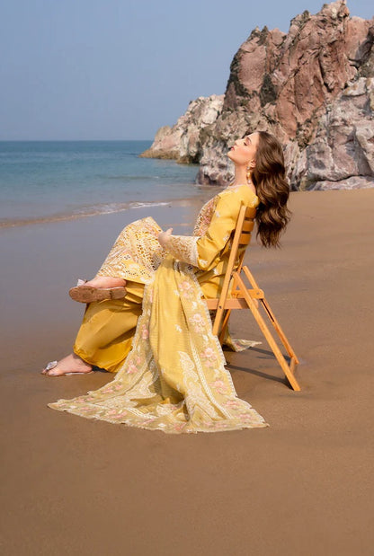 Mahnur Dahlia - Luxury Lawn Embroidered 3 Piece Unstitched