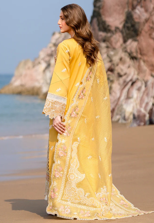 Mahnur Dahlia - Luxury Lawn Embroidered 3 Piece Unstitched