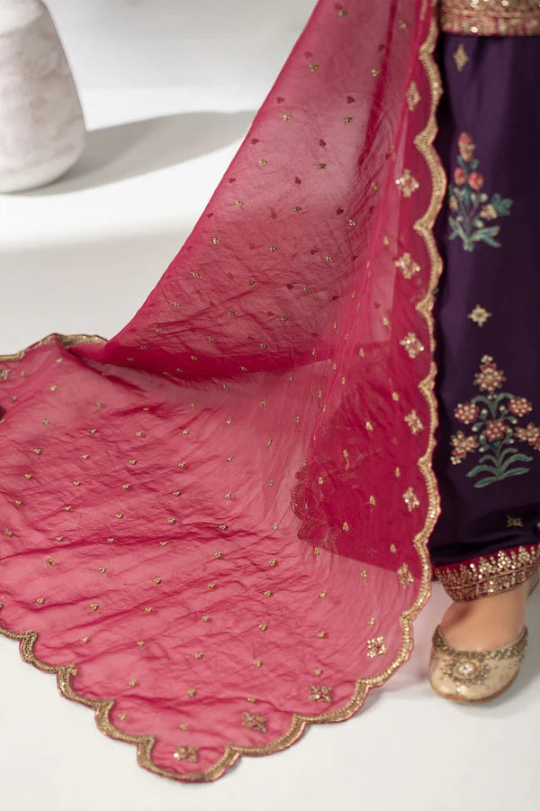 Maria.B - Luxury Raw Silk Embroidered 3 Piece Unstitched