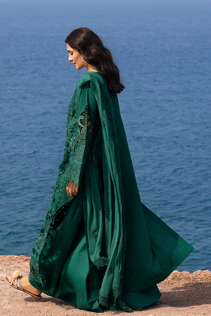 Mahnur Luxury Embroidered Unstitched Lawn Collection Eirene