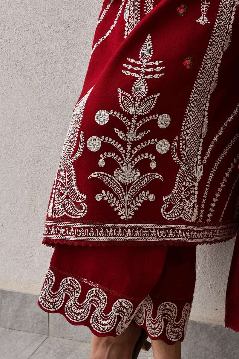 Zaib - Luxury Lawn Embroidered 3 Piece Unstitched