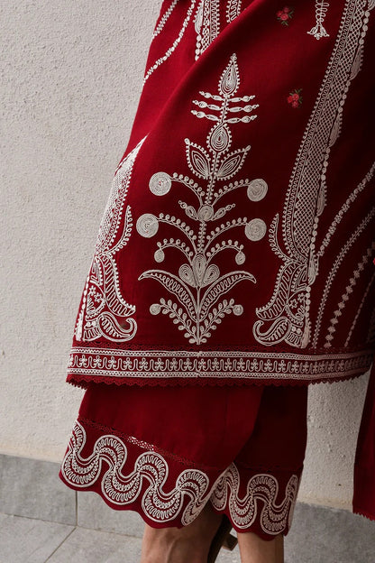 Zaib - Luxury Lawn Embroidered 3 Piece Unstitched
